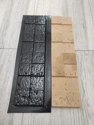 Matrita model travertin T0006 "patratele"