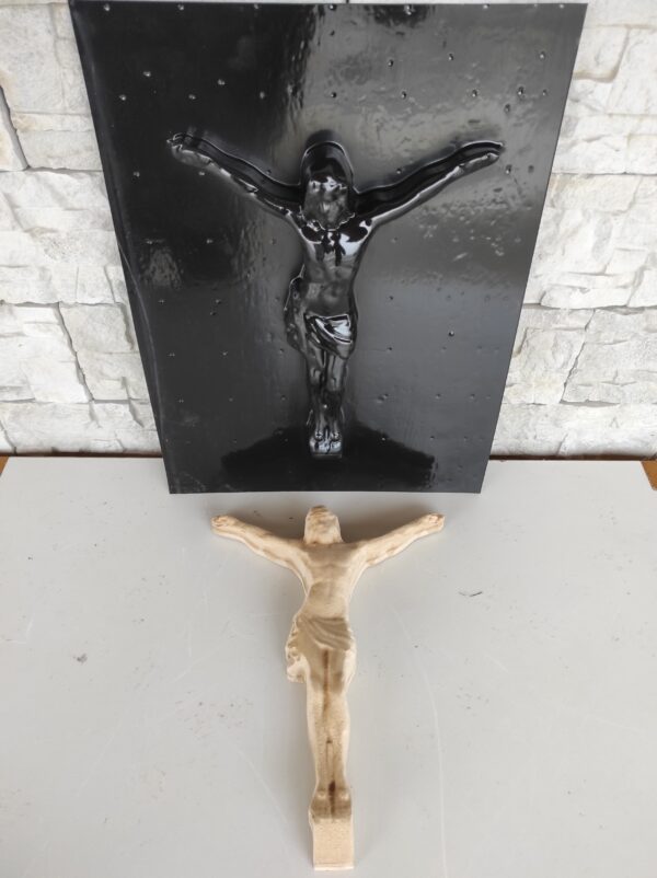 Matrita ornament decorativ E0024 "Isus crucifix" - imagine 4