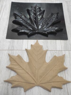 Matrita ornament de gradina Frunza artar D0117