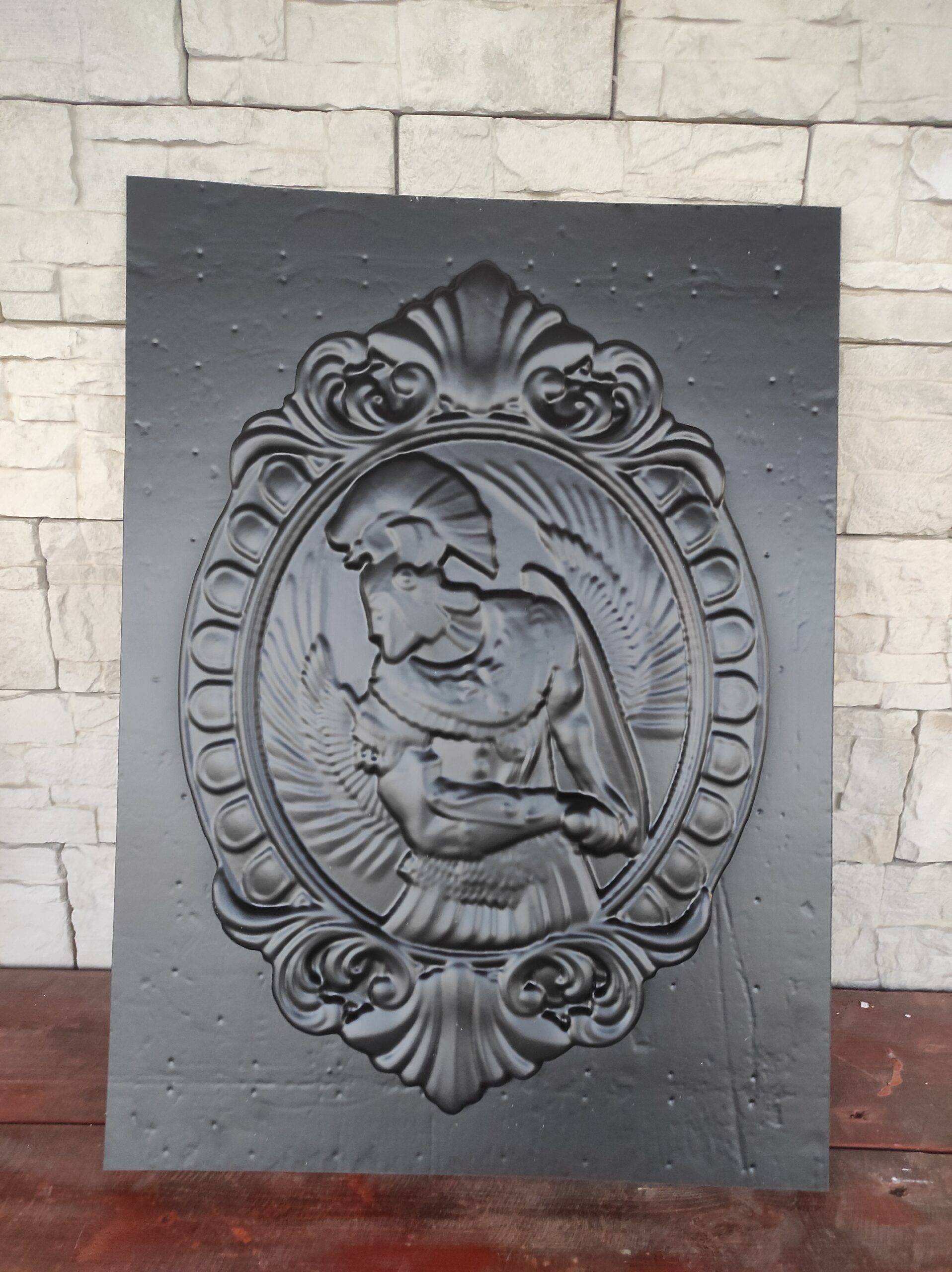 Matrita ornament decorativ E0053 Inger razboinic
