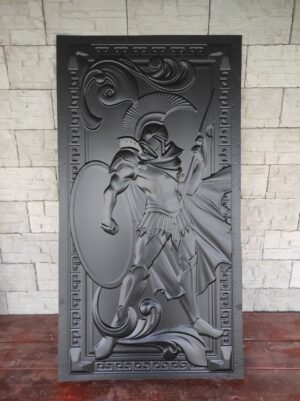 Matrita ornament decorativ E0056 tablou cu razboinic