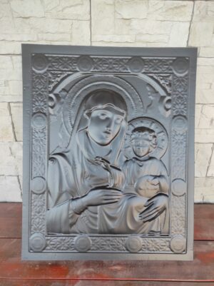 Matrita ornament decorativ E0058 Icoana Maicii Domnului din Ierusalim